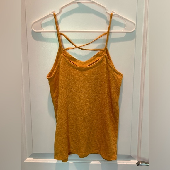 Yellow size small tank top - Picture 2 of 2